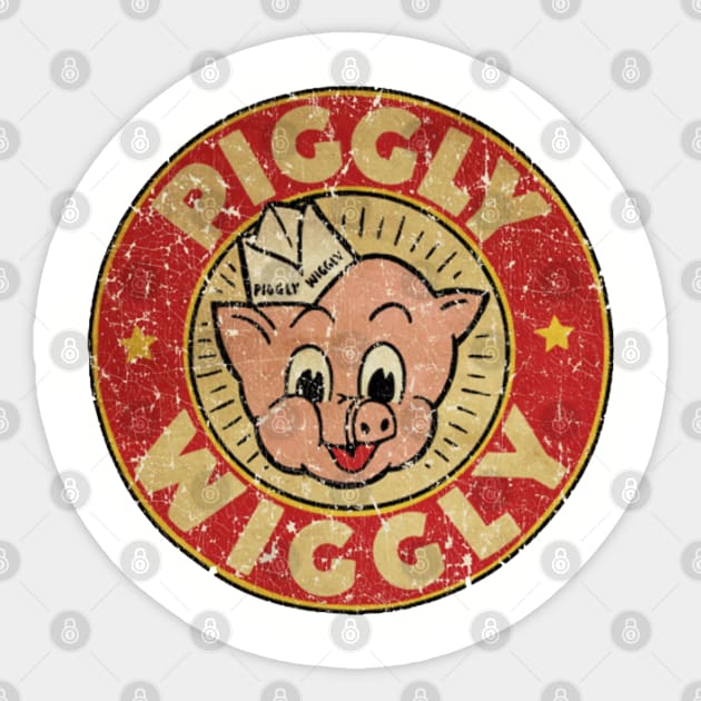 PIGGLY WIGGLY Sticker by kaefshop